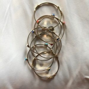 Lilly Pulitzer set of 8 bangles